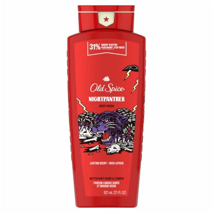 Old Spice Body Wash Night Panther 33.4oz Pump