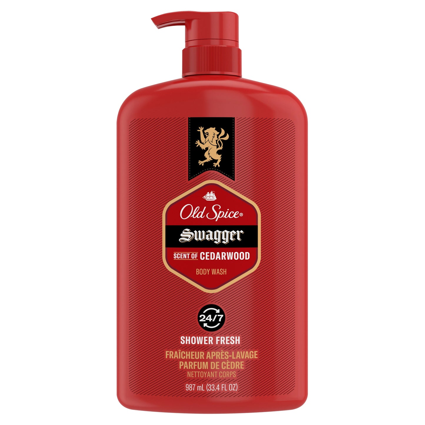 Old Spice Body Wash Swagger Cedarwood 3oz (12in)