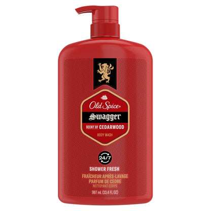 Old Spice Body Wash Swagger Cedarwood 3oz (12in)