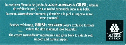 Grisi Bar Soap Seaweed Exfoliating 3.5oz