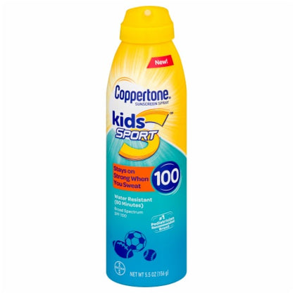 Coppertone Spf#100 Kids Sport Spray 5.5oz