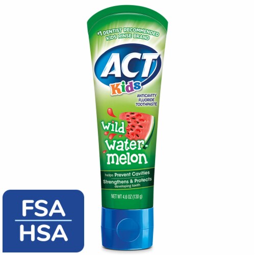 Act Kids Toothpaste Wild Watermelon 4.6oz