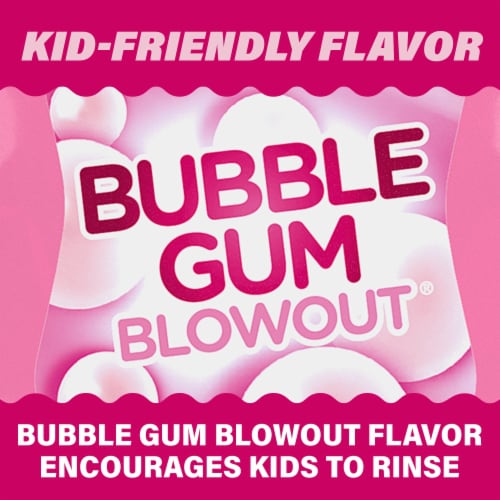 Act Kids Fluoride Rinse Bubble Gum Blowout 16.9oz
