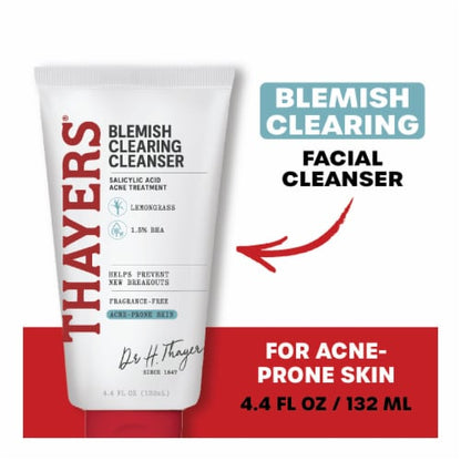 Thayers Natural Remedies Acne Clearing Cleanser with Salicylic Acid