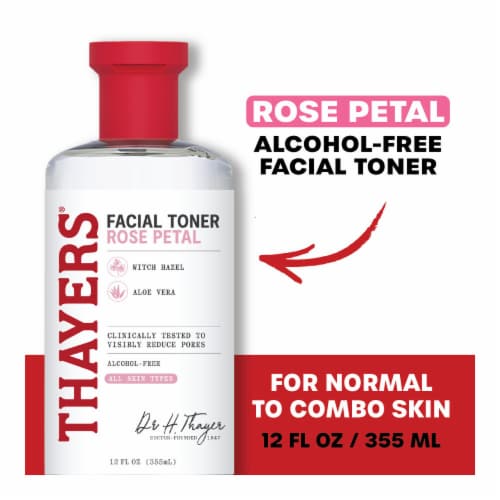 Thayers Natural Remedies Witch Hazel Alcohol Free Toner with Rose Petal