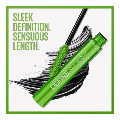 MAYBELLINE New York Define-A-Lash Lengthening Washable Mascara, 801 Very Black, 0.22 oz