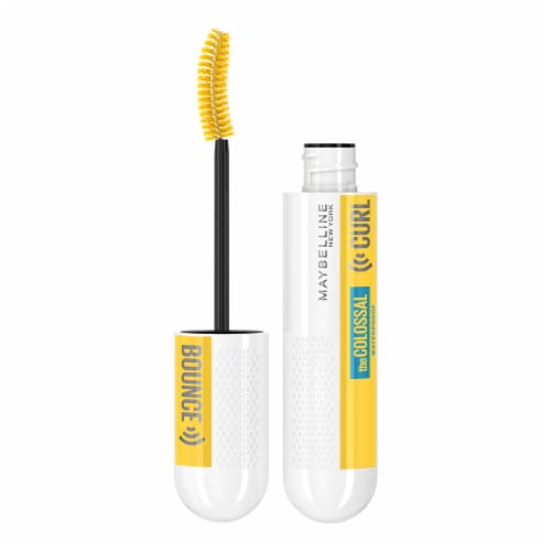 MAYBELLINE New York Volum' Express Colossal Curl Bounce Waterproof Mascara, 365 Very Black, 0.33 oz