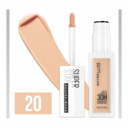 MAYBELLINE New York Super Stay Longwear Liquid Concealer Up To 30 Hr Wear, 20, 0.33 oz