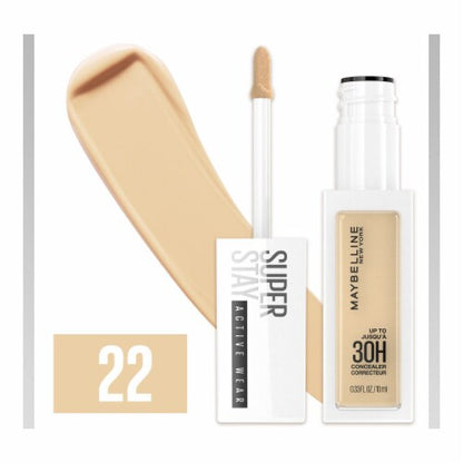 MAYBELLINE New York Super Stay Longwear Liquid Concealer Up To 30 Hr Wear, 22, 0.33 oz