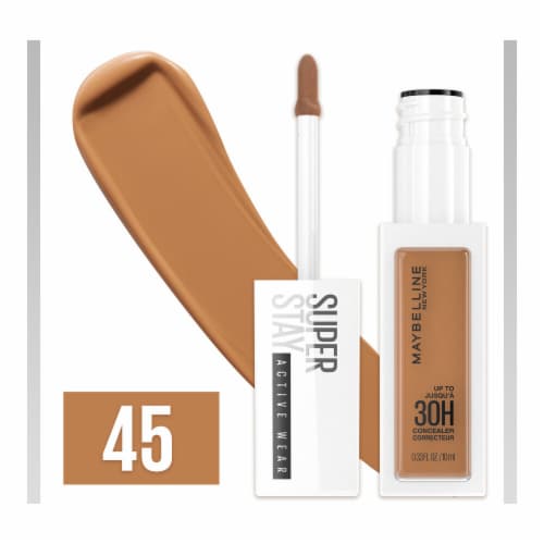 MAYBELLINE New York Super Stay Longwear Liquid Concealer Up To 30 Hr Wear, 45, 0.33 oz