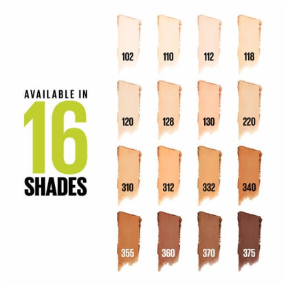 MAYBELLINE New York Super Stay Up To 24Hr Hybrid Powder-Foundation, 128, 0.21 oz