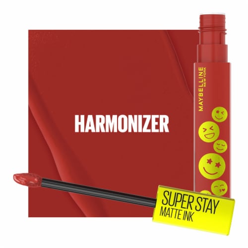 MAYBELLINE New York Super Stay Matte Ink Liquid Lip Color, Moodmakers Lipstick Collection, Harmonizer
