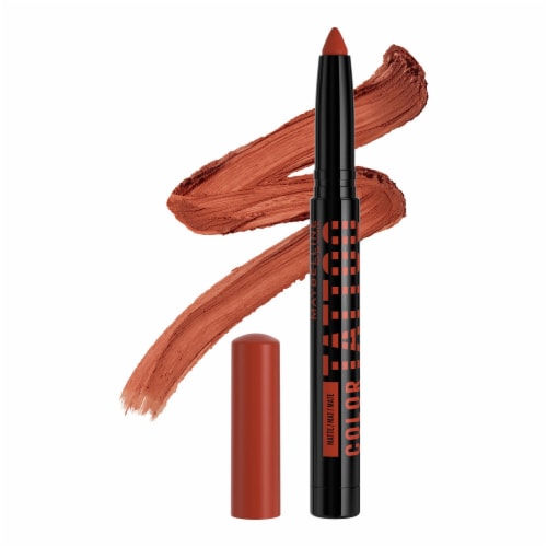MAYBELLINE New York Color Tattoo Eye Stix Long Lasting Multi-Use Eyeshadow Stick, Liner & Primer, 120 I Am Authentic, 0.05 oz