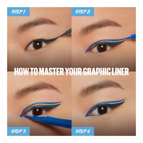 MAYBELLINE New York Master Precise All Day Liquid Eyeliner Makeup, 112 Emerald Green, 0.034 oz