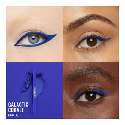 MAYBELLINE New York Tattoo Studio Sharpenable Gel Pencil Longwear Eyeliner Makeup, Galactic Cobalt, 0.04 oz.