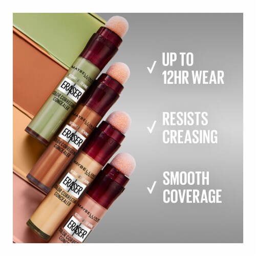 MAYBELLINE New York Instant Age Rewind Eraser Color Correcting Concealer, 159 Orange, 0.2 oz