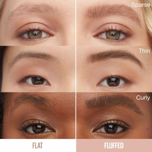 MAYBELLINE New York Superfluff Brow Mousse, 255 Soft Brown, 0.17 oz