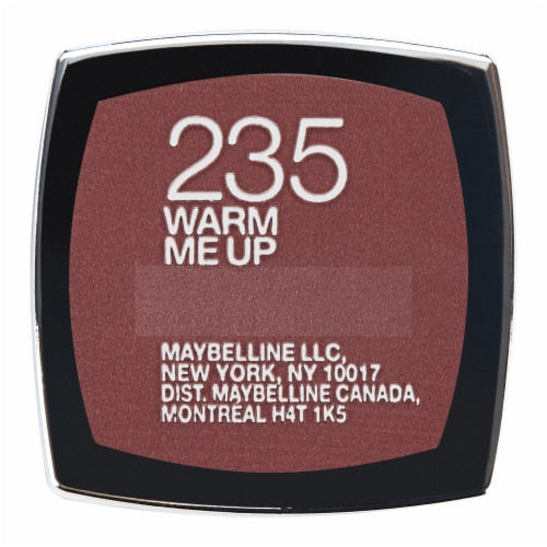 MAYBELLINE New York Color Sensational The Creams Cream Finish Lipstick Makeup, 235 Warm Me Up, 0.15 oz