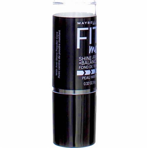 Maybelline Fit Me Shine-Free + Balance Stick Foundation, Pure Beige, 0.32 oz