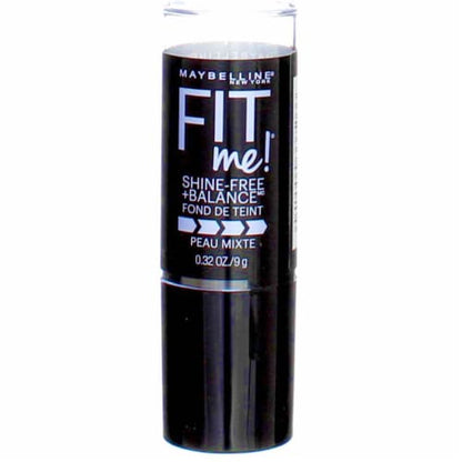 Maybelline Fit Me Shine-Free + Balance Stick Foundation, Toffee, 0.32 oz