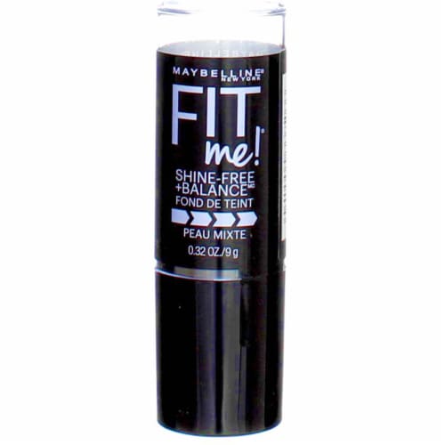 Maybelline Fit Me Shine-Free + Balance Stick Foundation, Toffee, 0.32 oz