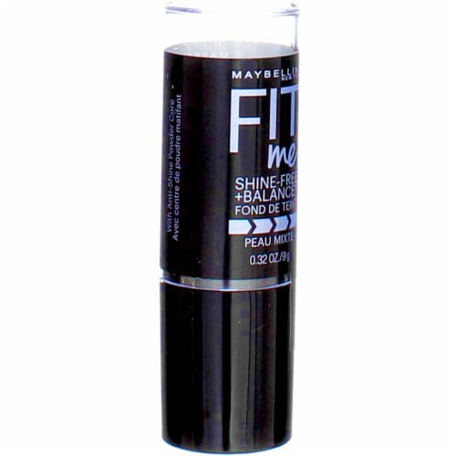 Maybelline Fit Me Shine-Free + Balance Stick Foundation, Toffee, 0.32 oz