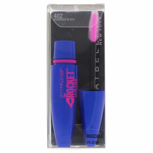 MAYBELLINE New York The Rocket Washable Mascara, 402 Brownish Black, 0.3 oz