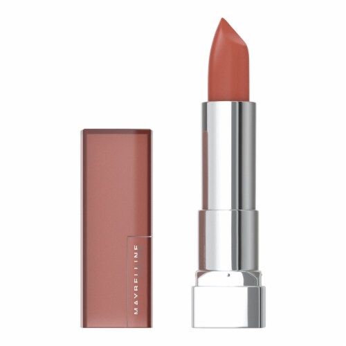 MAYBELLINE New York Color Sensational The Mattes Matte Finish Lipstick Makeup, 657 Nude Nuance, 0.15 oz