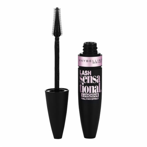 MAYBELLINE New York Lash Sensational Luscious Washable Mascara, 701 Blackest Black, 0.32 oz