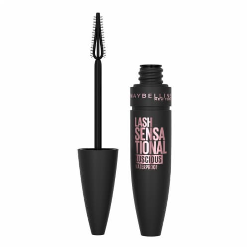 MAYBELLINE New York Lash Sensational Luscious Waterproof Mascara, 704 Very Black
