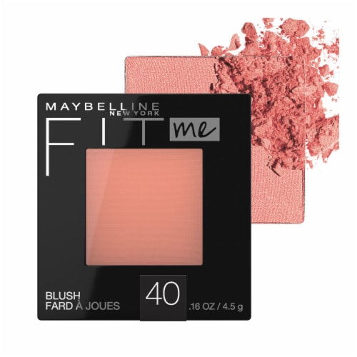 MAYBELLINE New York Fit Me Blush Face Makeup, 040 Peach, 0.16 oz