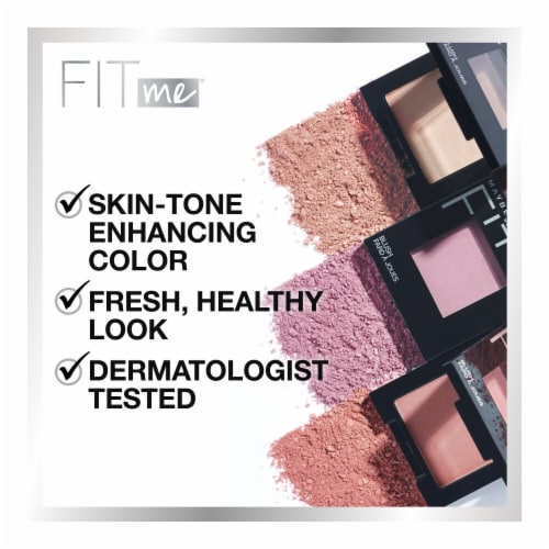 MAYBELLINE New York Fit Me Blush Face Makeup, 045 Plum, 0.16 oz