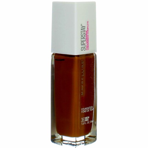 Maybelline Super Stay Longwear Liquid Foundation, Up to 30HR Wear, 360 Mocha, 1 fl oz