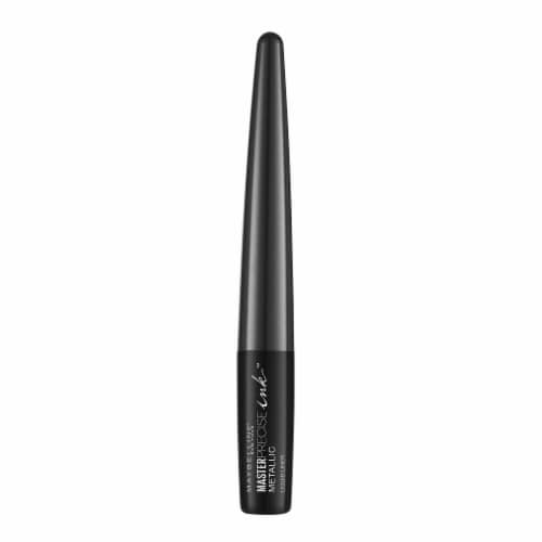 MAYBELLINE New York Master Precise Ink Metallic Liquid Eyeliner, 510 Black Comet, 0.06 oz