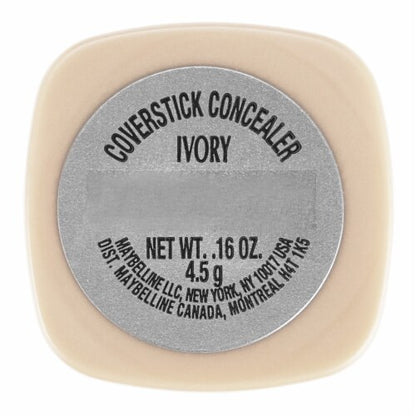 MAYBELLINE New York Cover Stick Corrector Concealer, 115 Ivory, 0.16 oz
