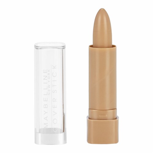 MAYBELLINE New York Cover Stick Corrector Concealer, 145 Deep Beige, 0.16 oz