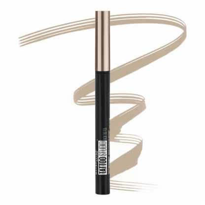MAYBELLINE New York Tattoo Studio Brow Tint Pen Up To 24 Hr Wear, 350 Blonde, 0.34 oz
