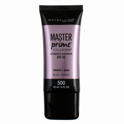 Maybelline Master Prime By Facestudio Blur + Defend Octinate Sunscreen SPF30