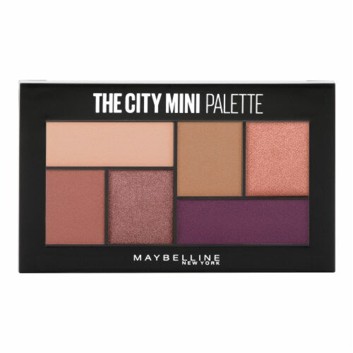 MAYBELLINE New York The City Mini Eyeshadow Palette, 510 Blushed Avenue, 0.14 oz