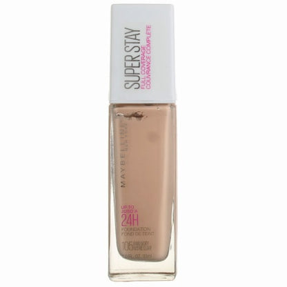 Maybelline Super Stay Full Coverage Liquid Foundation, 105 Fair Ivory, 1 fl oz