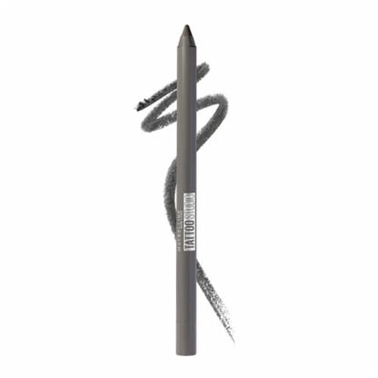MAYBELLINE New York TattooStudio Sharpenable Gel Pencil Longwear Eyeliner Makeup, Intense Charcoal, 0.04 oz.