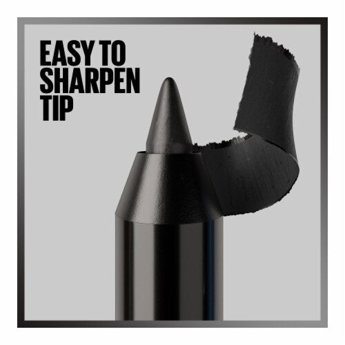 MAYBELLINE New York TattooStudio Sharpenable Gel Pencil Longwear Eyeliner Makeup, Striking Navy, 0.04 oz.