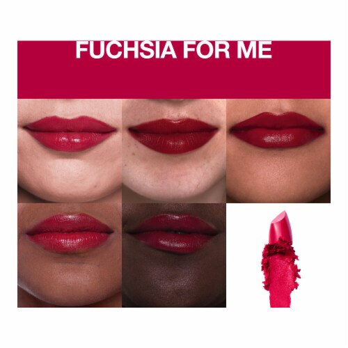 MAYBELLINE New York Color Sensational Made For All Lipstick, 379 Fuchsia For Me, 0.15 oz