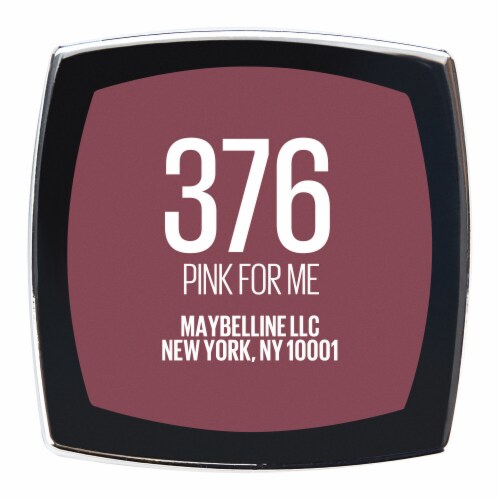 MAYBELLINE New York Color Sensational Made For All Lipstick, 376 Pink For Me, 0.15 oz