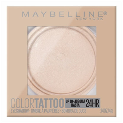 Maybelline Color Tattoo Up To 24HR Longwear Cream Eyeshadow Makeup, Front Runner, 0.14 oz