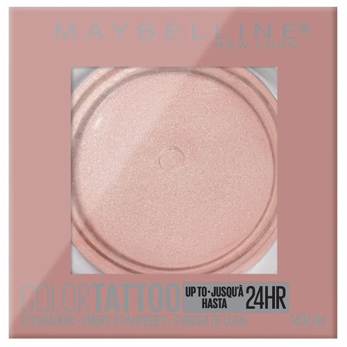 Maybelline Color Tattoo Up To 24HR Longwear Cream Eyeshadow Makeup, Socialite, 0.14 oz