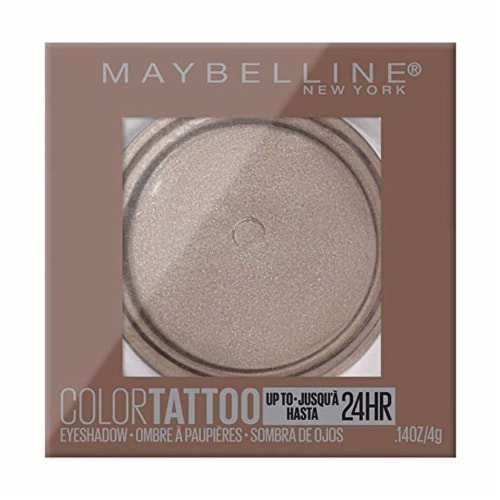 Maybelline Color Tattoo Up To 24HR Longwear Cream Eyeshadow Makeup, High Roller, 0.14 oz
