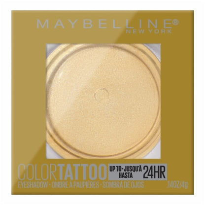 MAYBELLINE New York Color Tattoo Longwear Cream Eyeshadow, Golden Girl, 0.14 oz
