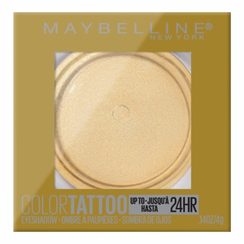 MAYBELLINE New York Color Tattoo Longwear Cream Eyeshadow, Golden Girl, 0.14 oz