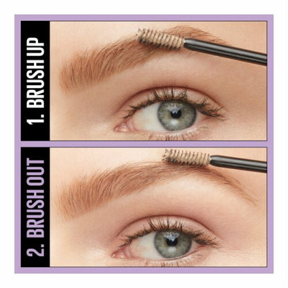 MAYBELLINE New York Express Brow Fast Sculpt Gel Brow Mascara, 250 Blonde, 0.09 oz